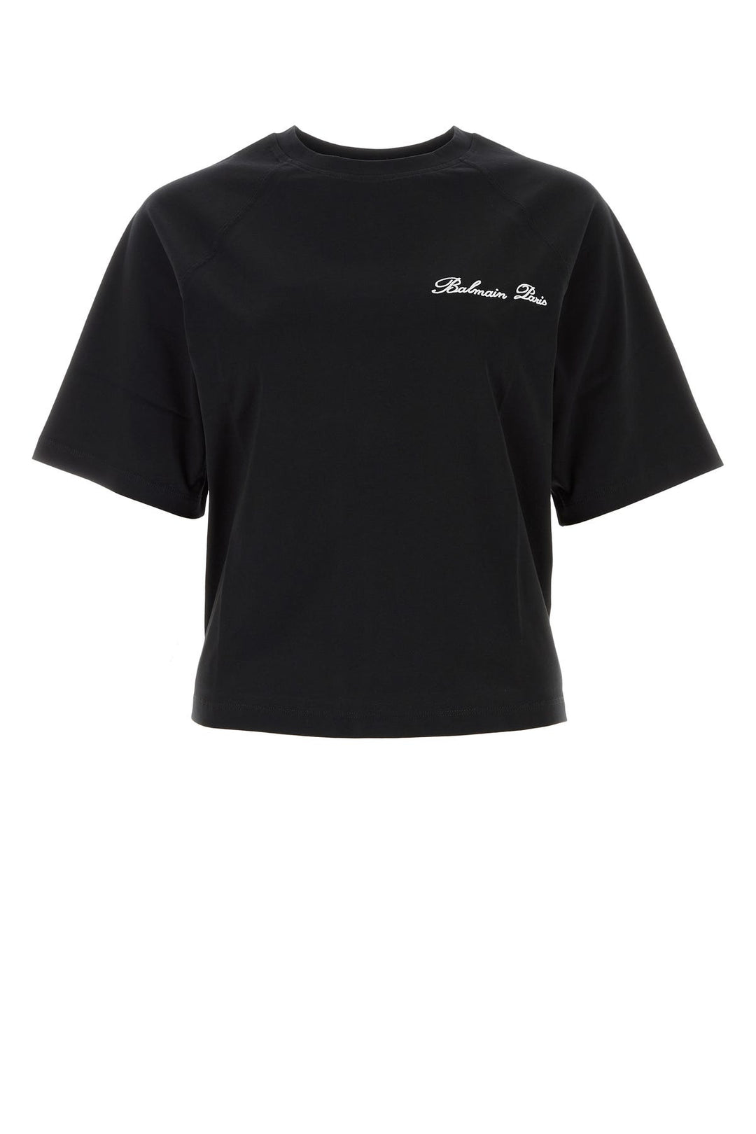 Black cotton t-shirt