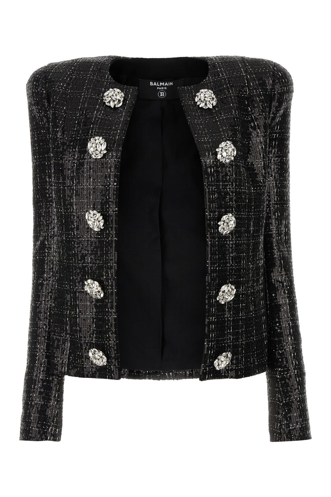 Black tweed blazer