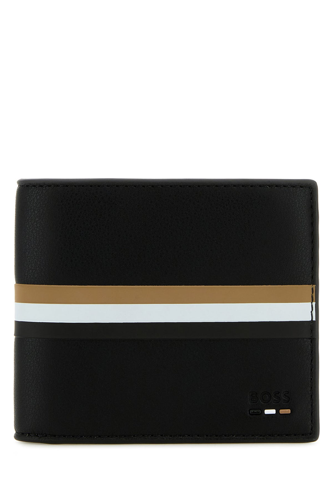 Black leather wallet