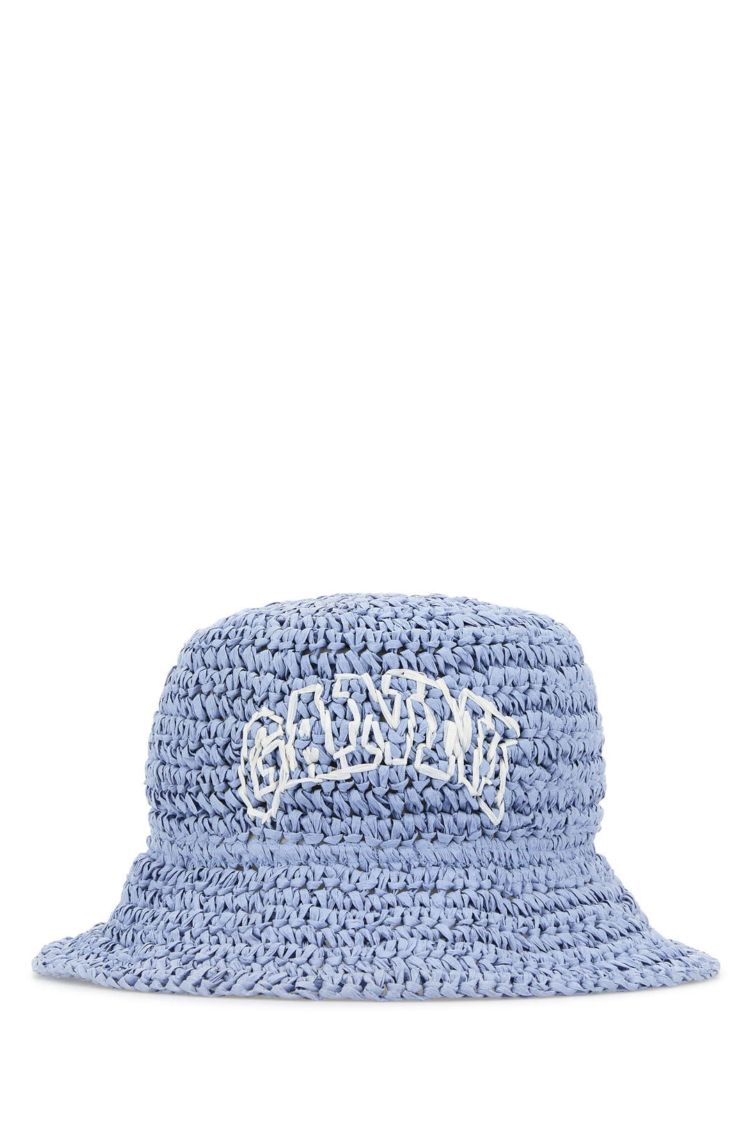 Cerulean blue crochet bucket hat