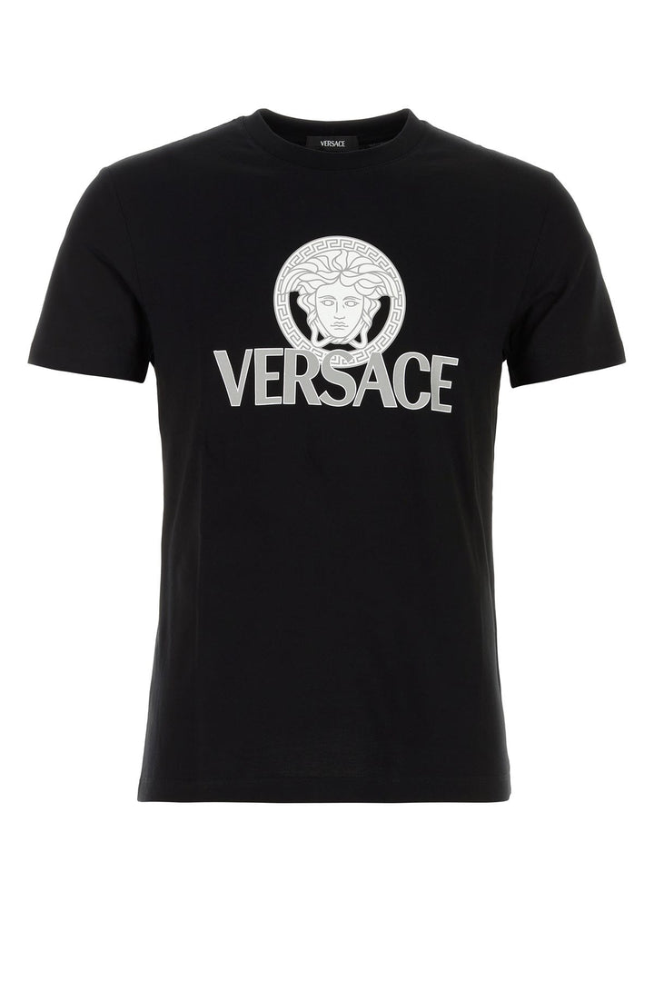 Black cotton t-shirt