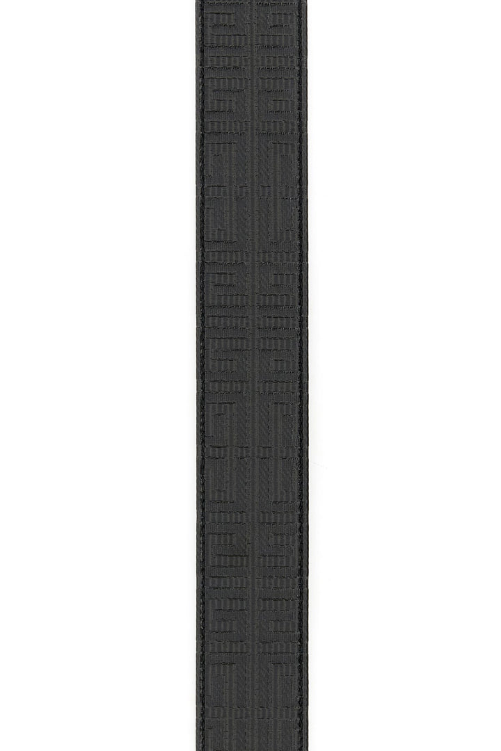 Black canvas reversible 4G belt
