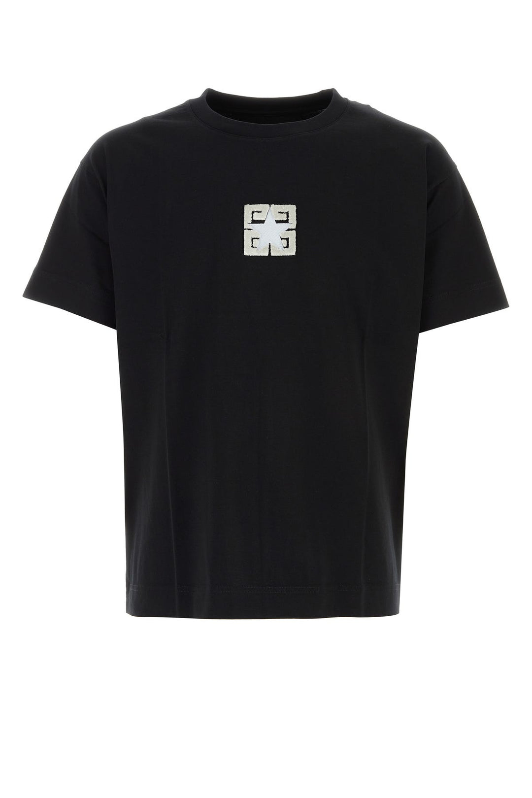Black cotton t-shirt
