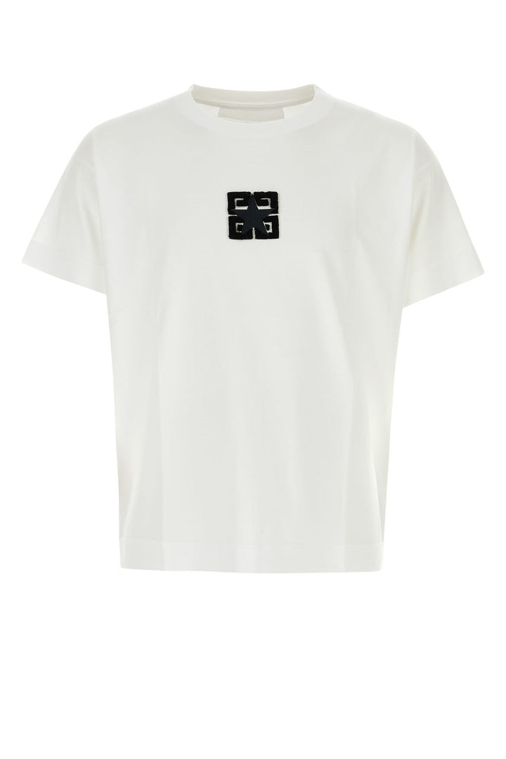 White cotton t-shirt