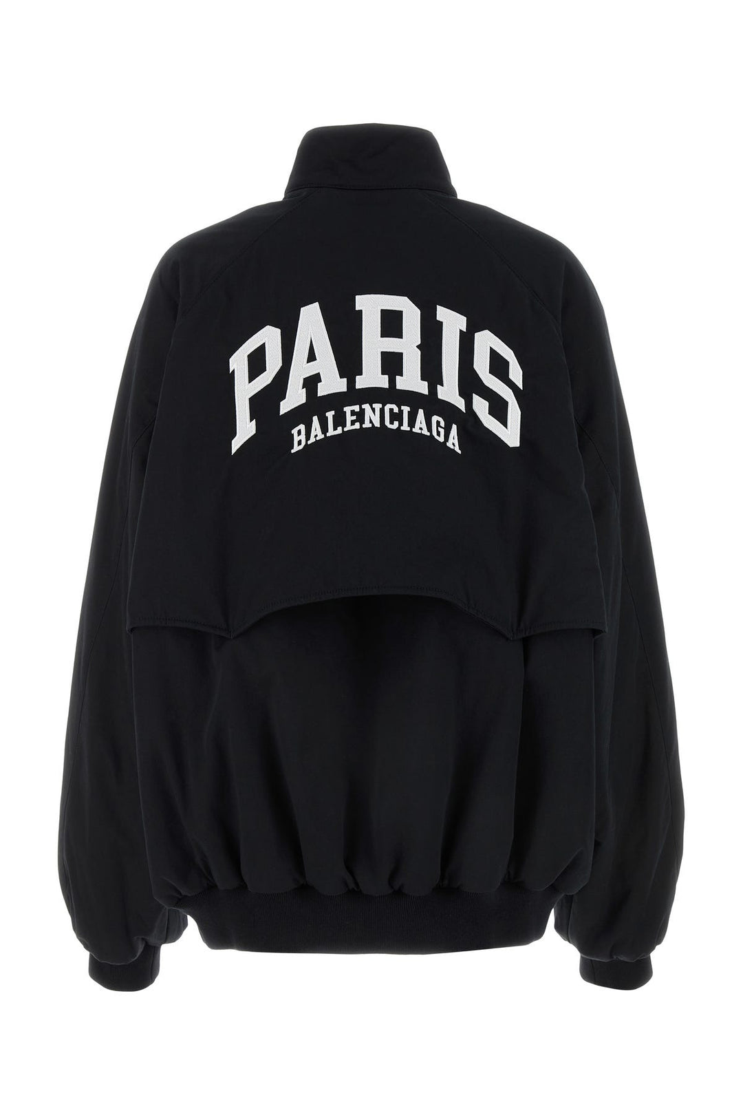 Black cotton oversize jacket