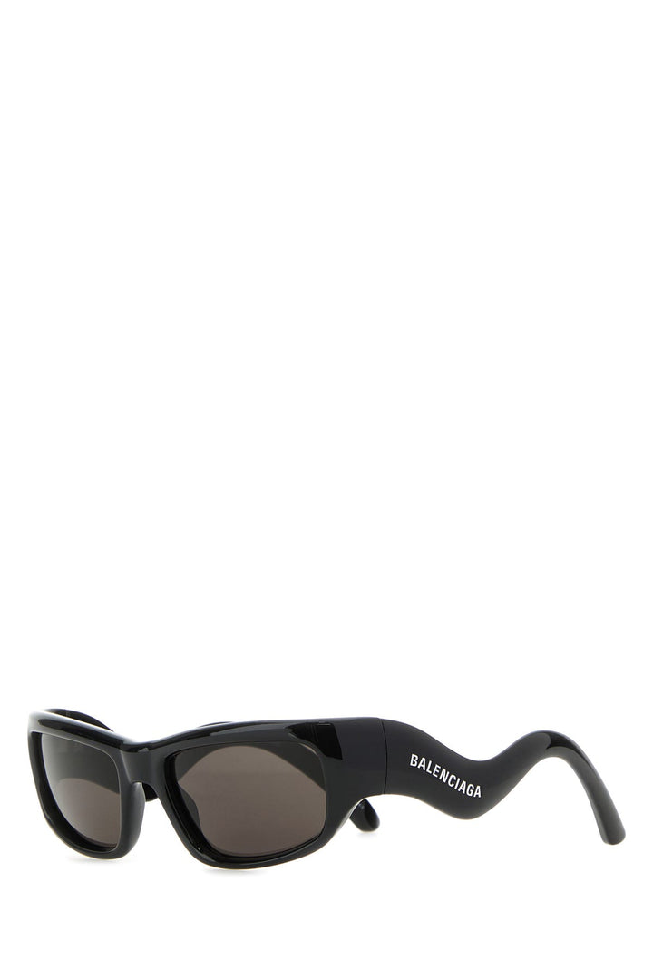 Black acetate Hamptons Rectangle sunglasses