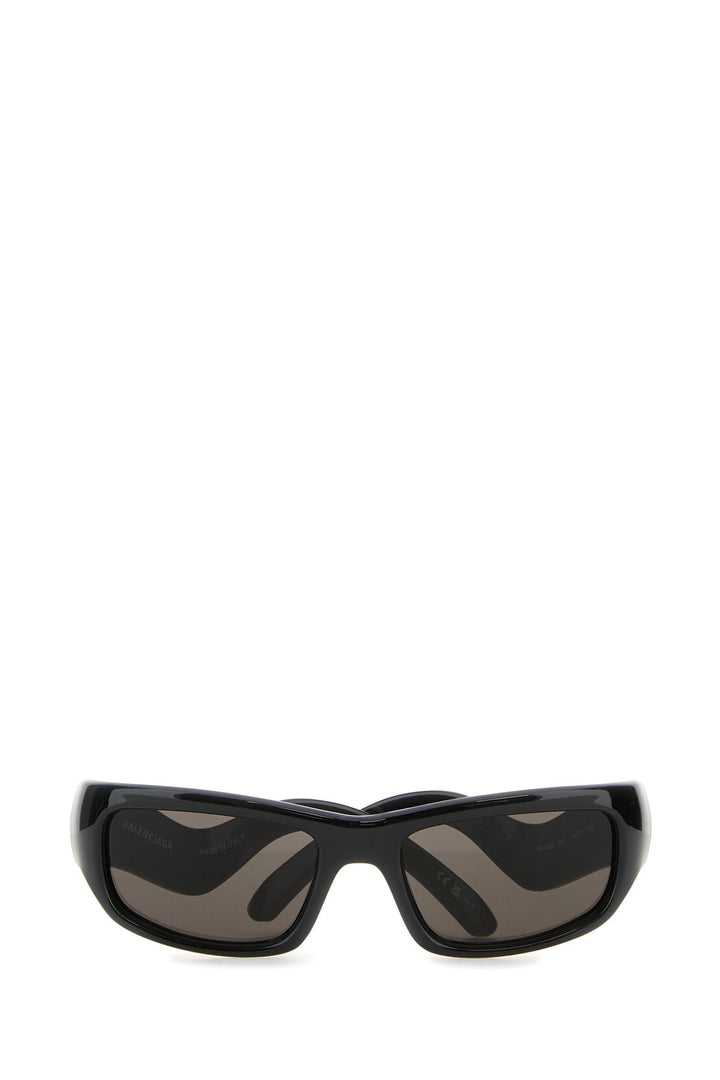 Black acetate Hamptons Rectangle sunglasses