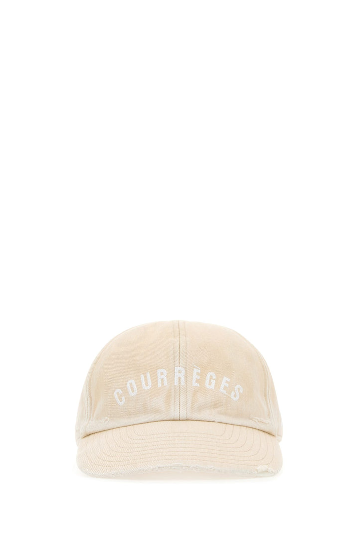 Sand cotton baseball cap