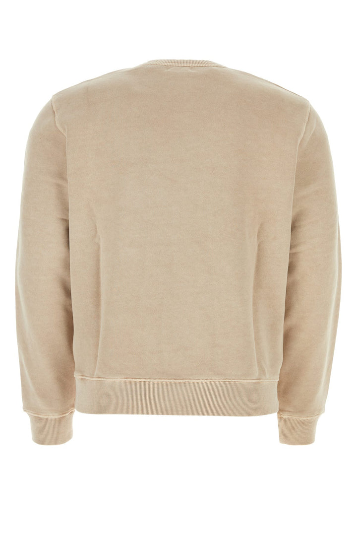 Beige cotton sweatshirt