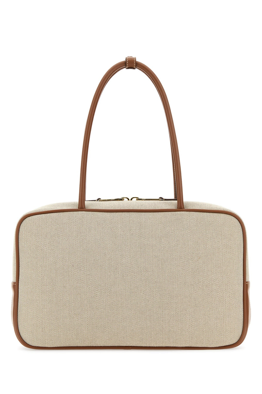 Sand canvas shoulder bag