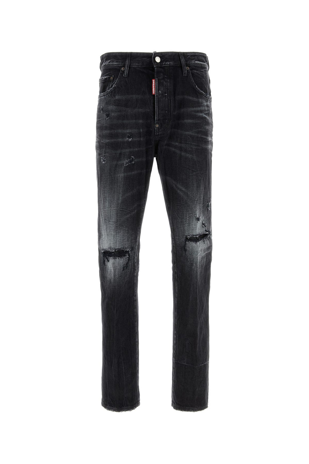 Black denim jeans