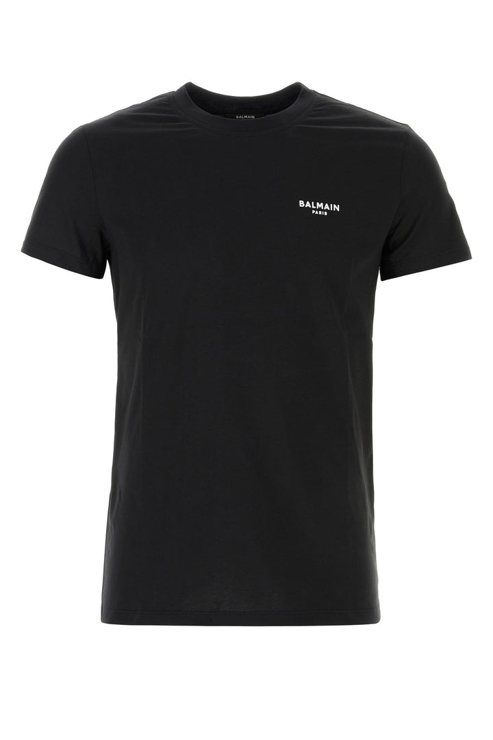 Black cotton t-shirt