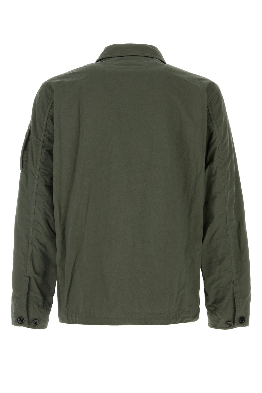 Army green nylon jacket
