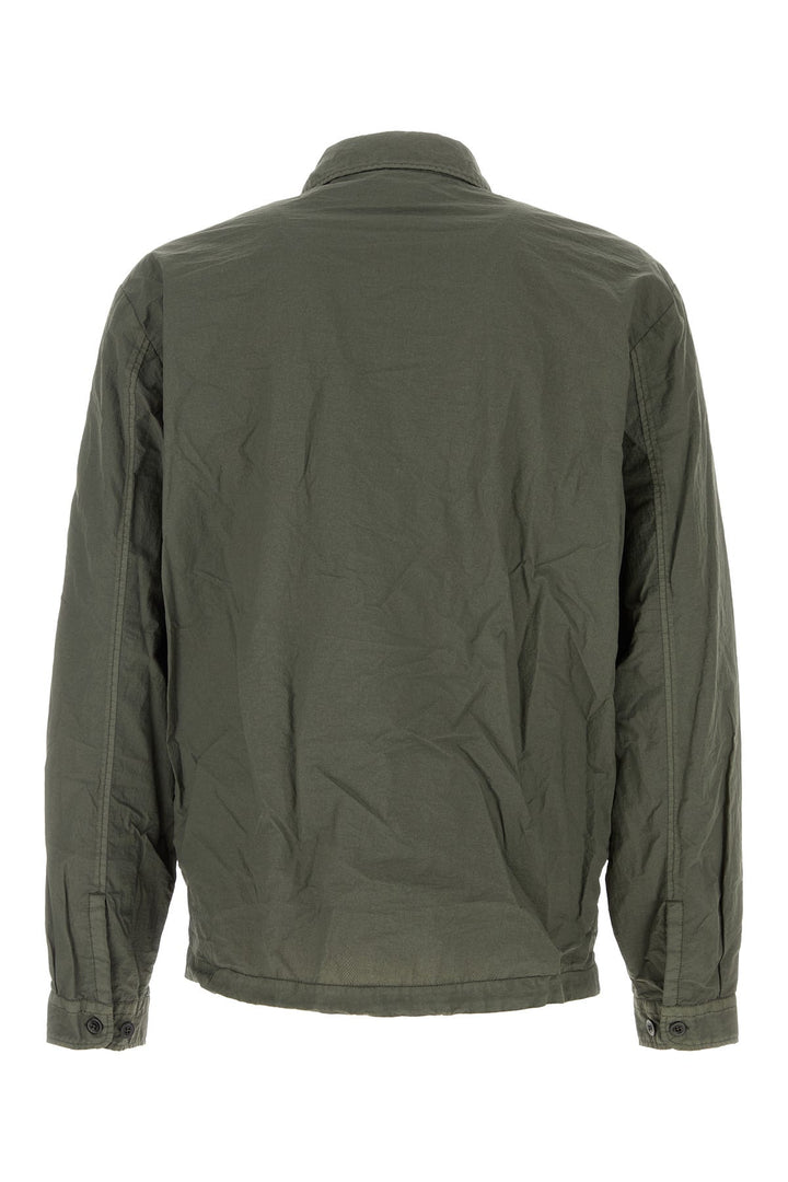 Army green nylon jacket