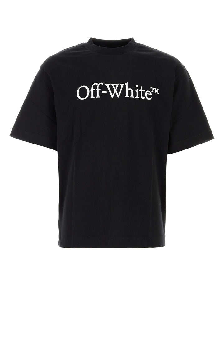 Black cotton t-shirt