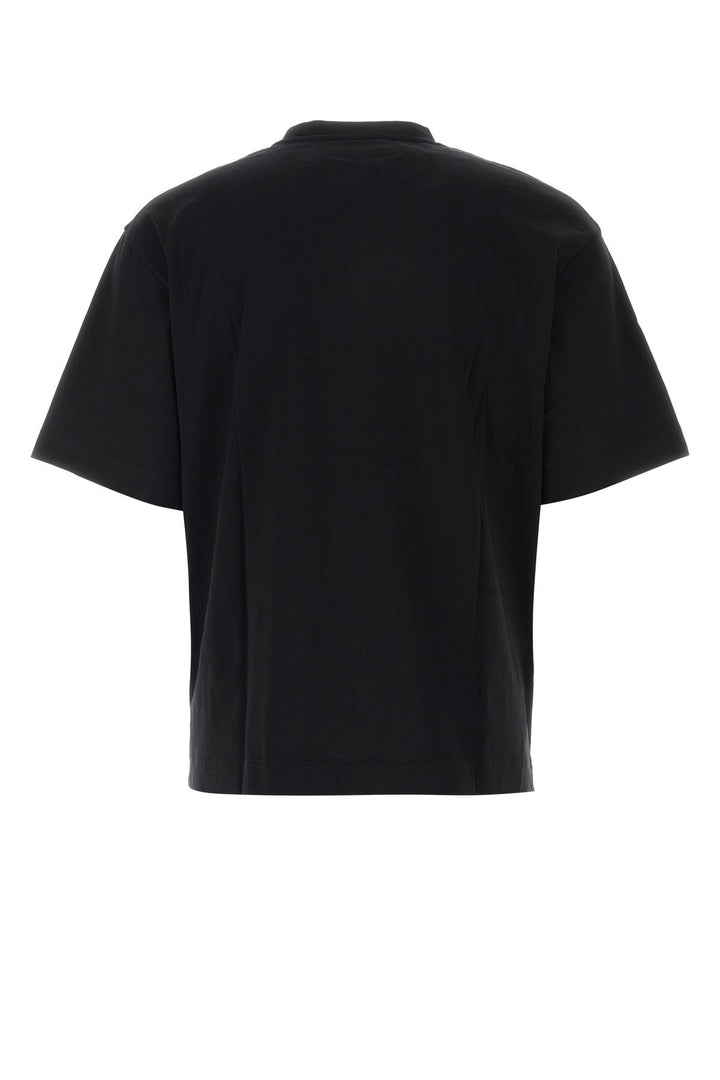 Black cotton t-shirt