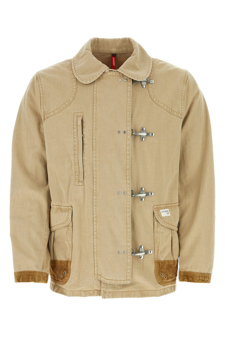 Beige cotton jacket