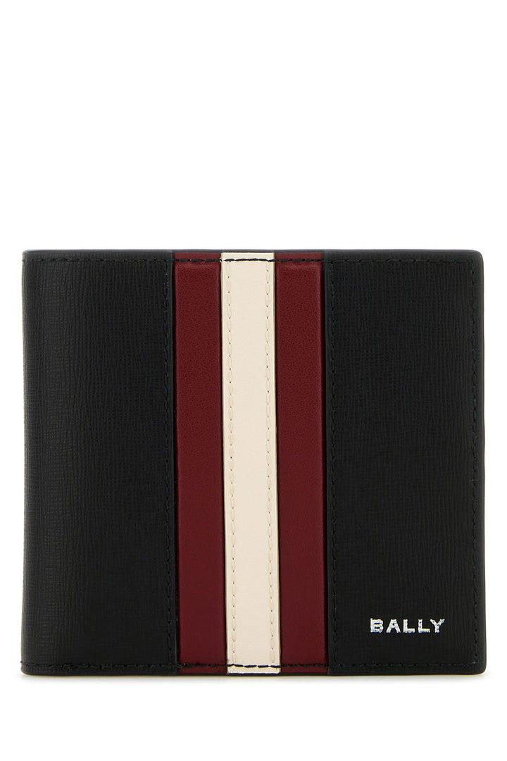 Black leather wallet