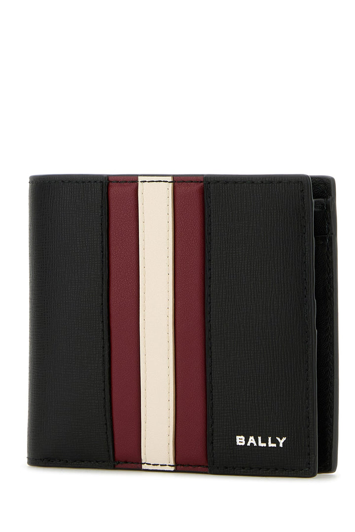 Black leather wallet