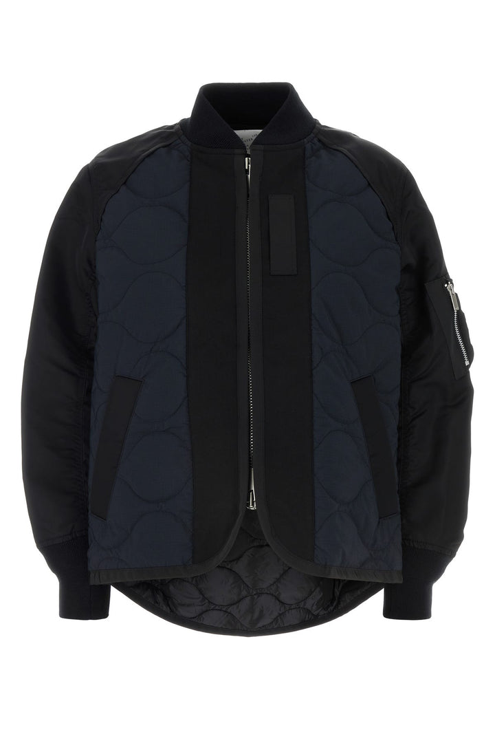 Two-tone nylon jacket