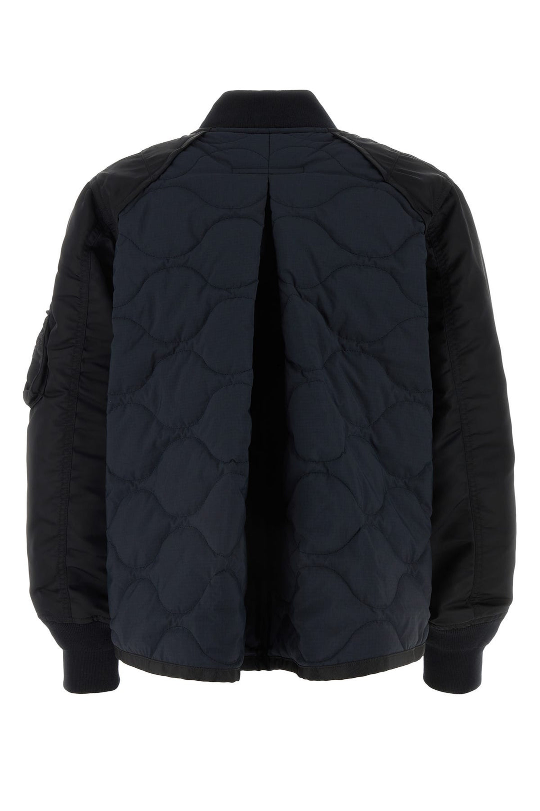 Two-tone nylon jacket
