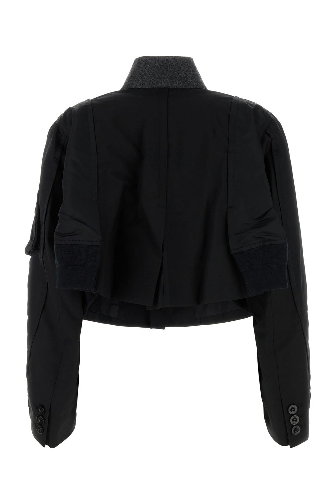 Black twill jacket