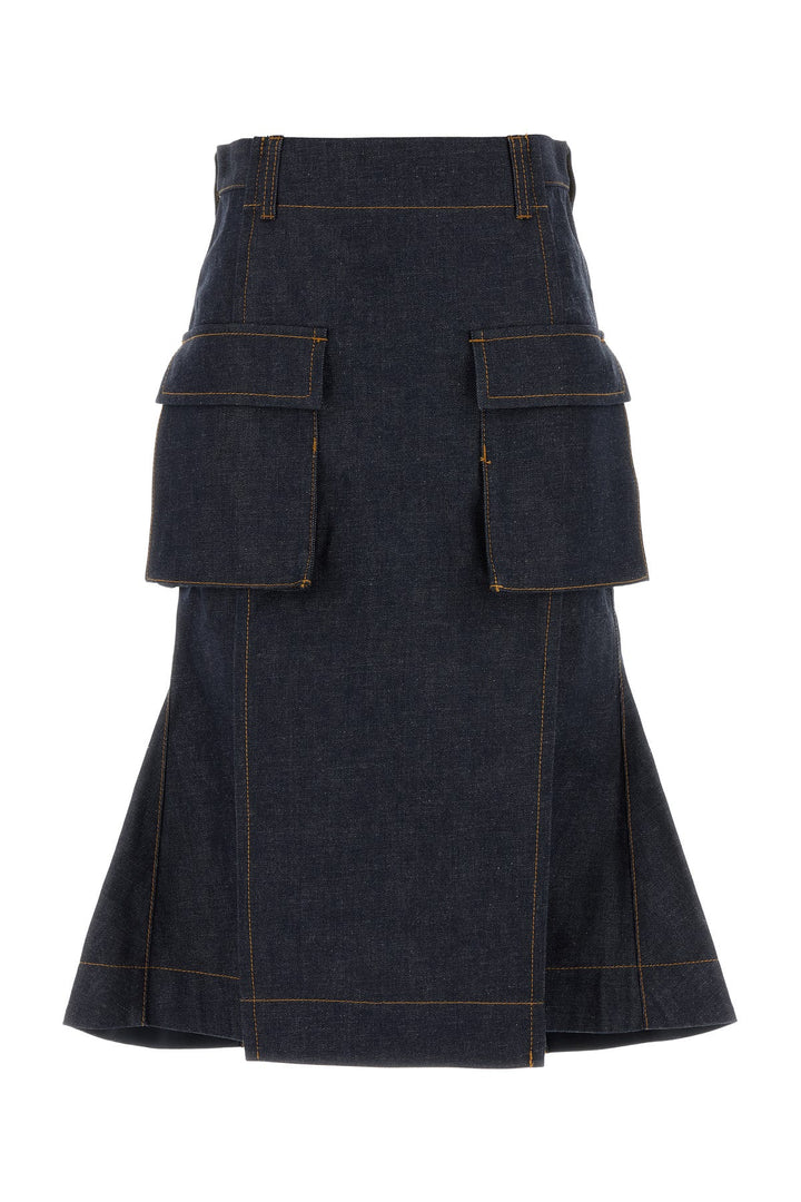 Denim skirt