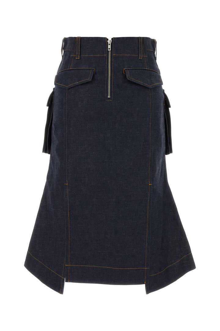 Denim skirt