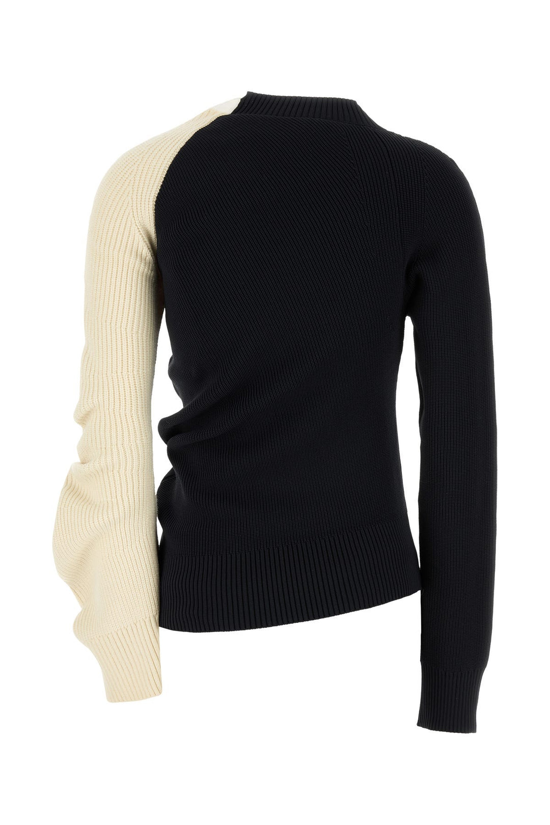 Black polyester sweater