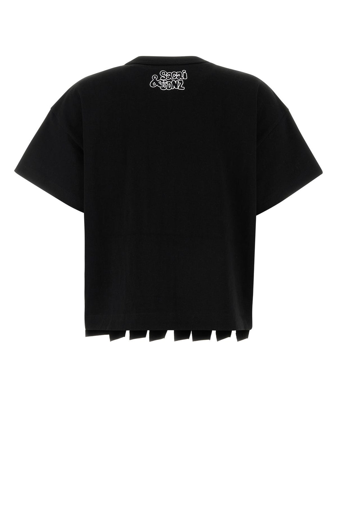 Black cotton oversize t-shirt