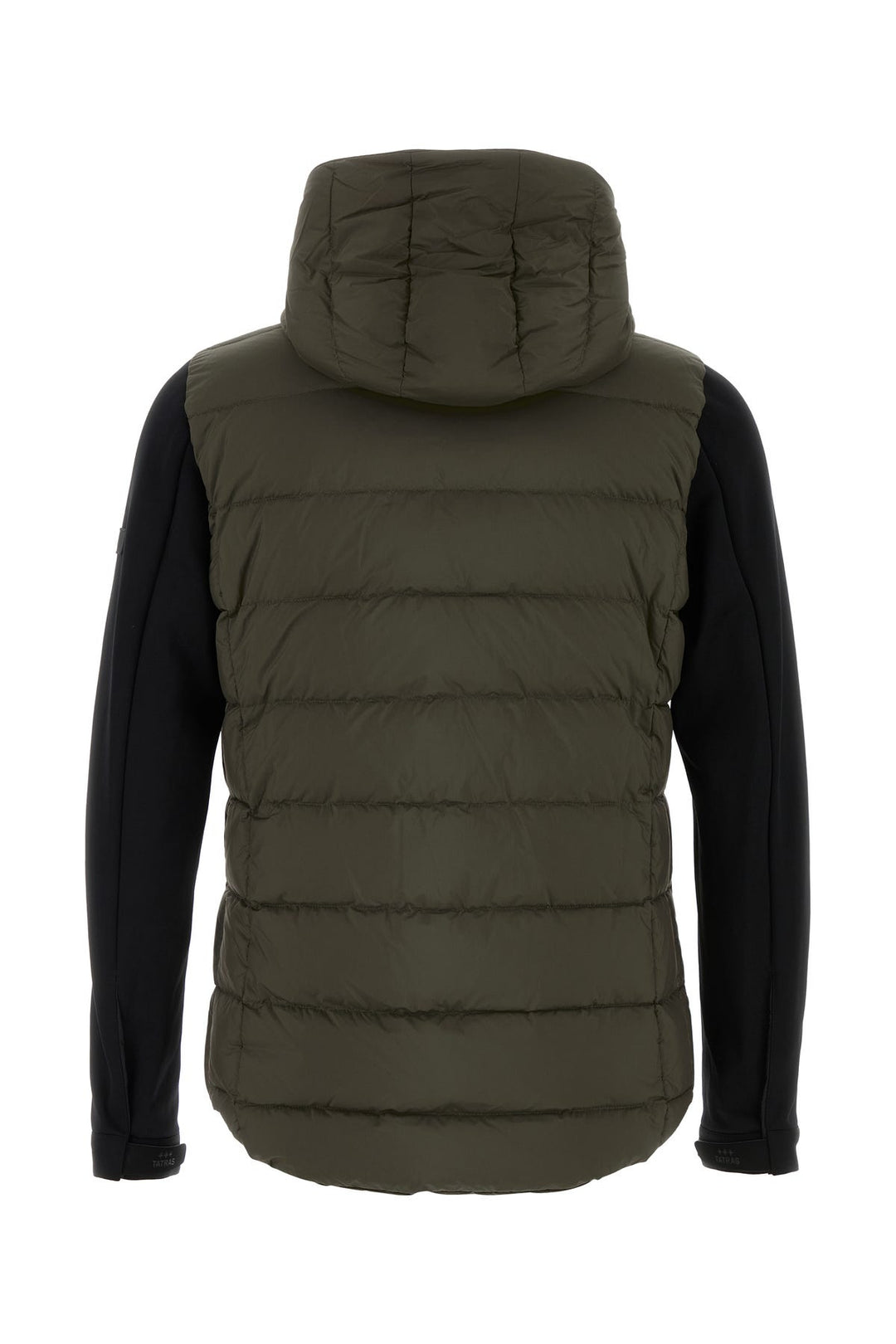 Dark green nylon Taro down jacket