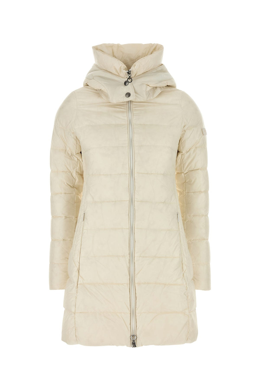 Ivory nylon down jacket