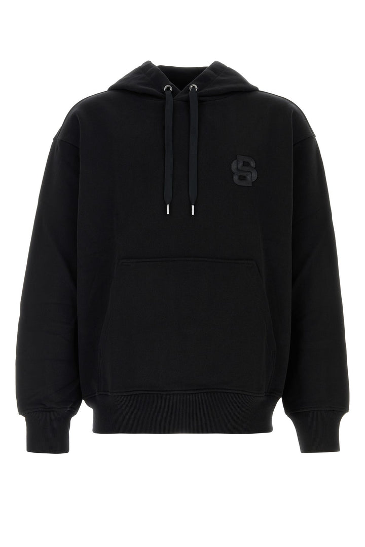 Black cotton Sullivan sweatshirt