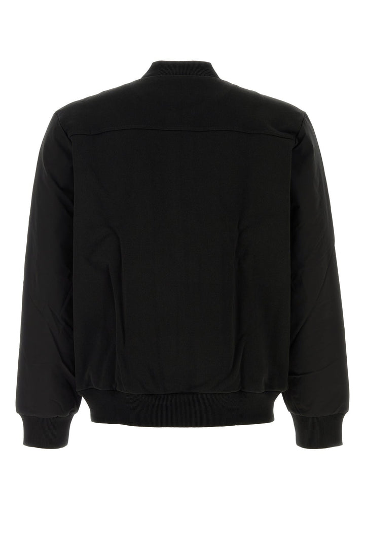 Black cotton Salieri bomber jacket