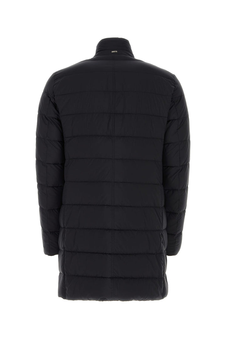 Black nylon padded jacket