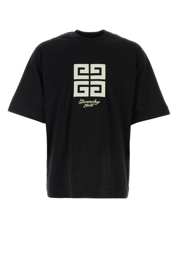 Black cotton t-shirt