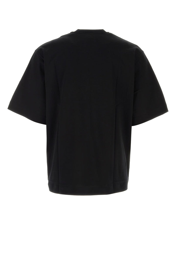 Black cotton t-shirt