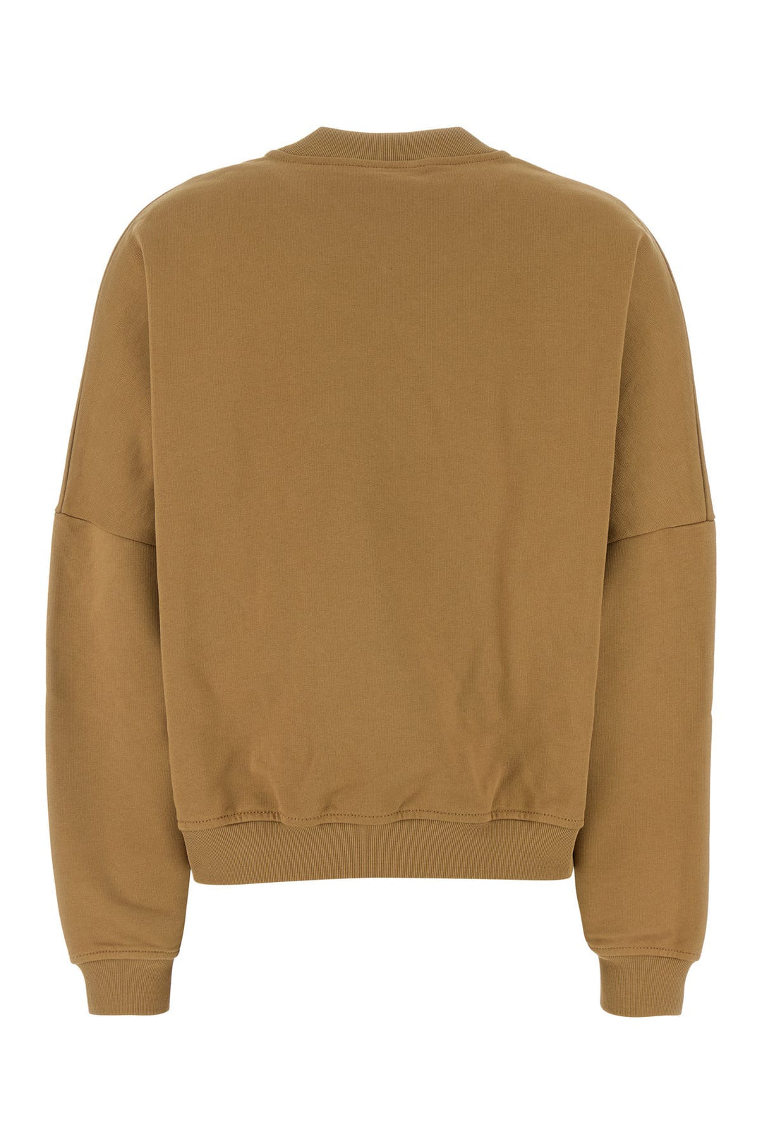 Biscuit cotton oversize sweatshirt