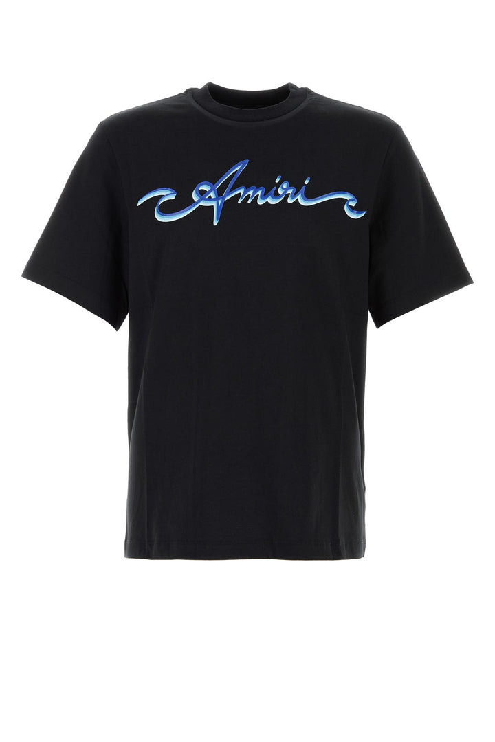 Black cotton t-shirt