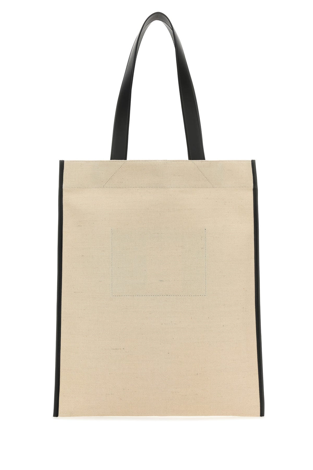 Sand canvas shopping bag