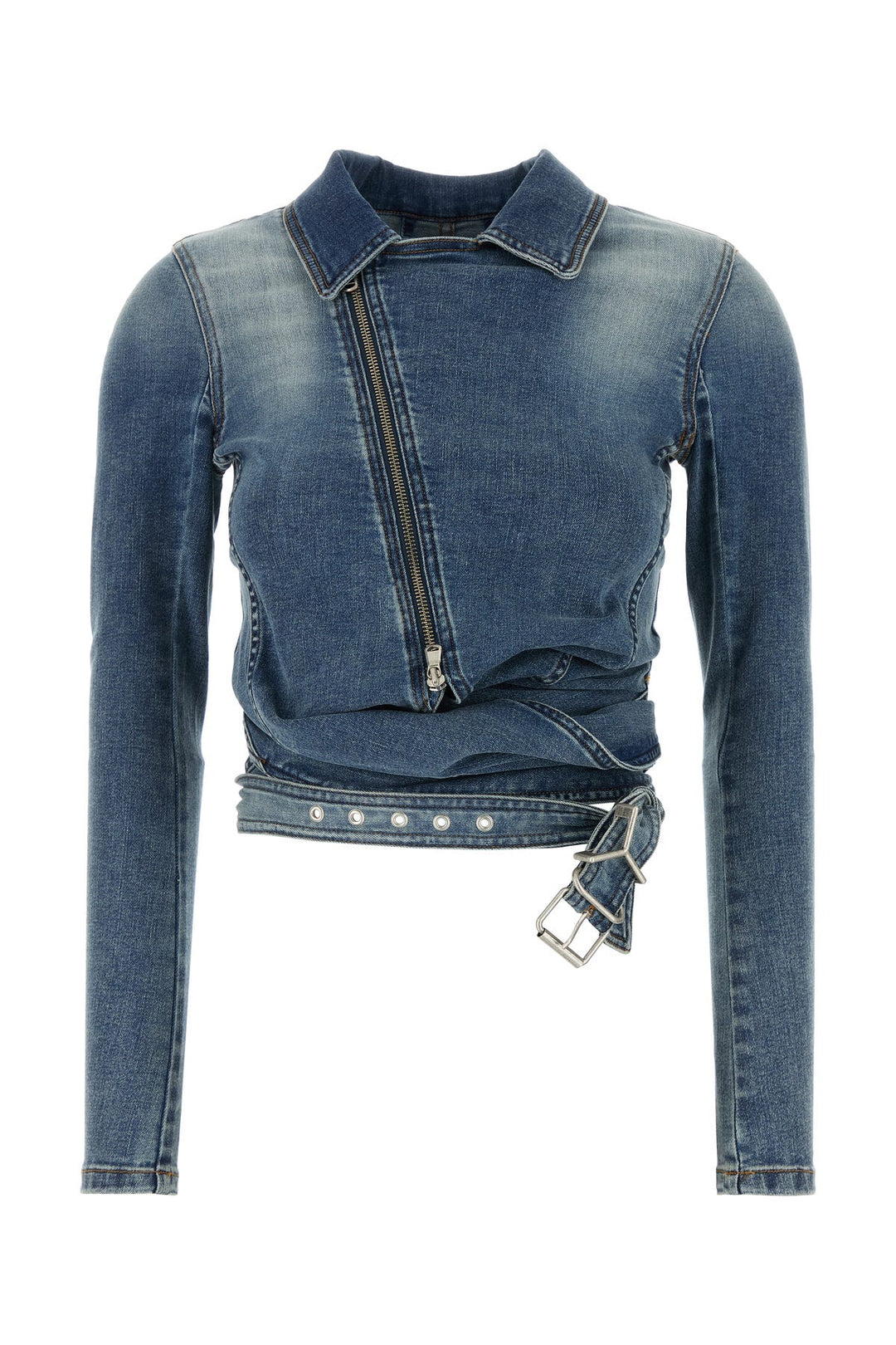 Stretch denim jacket