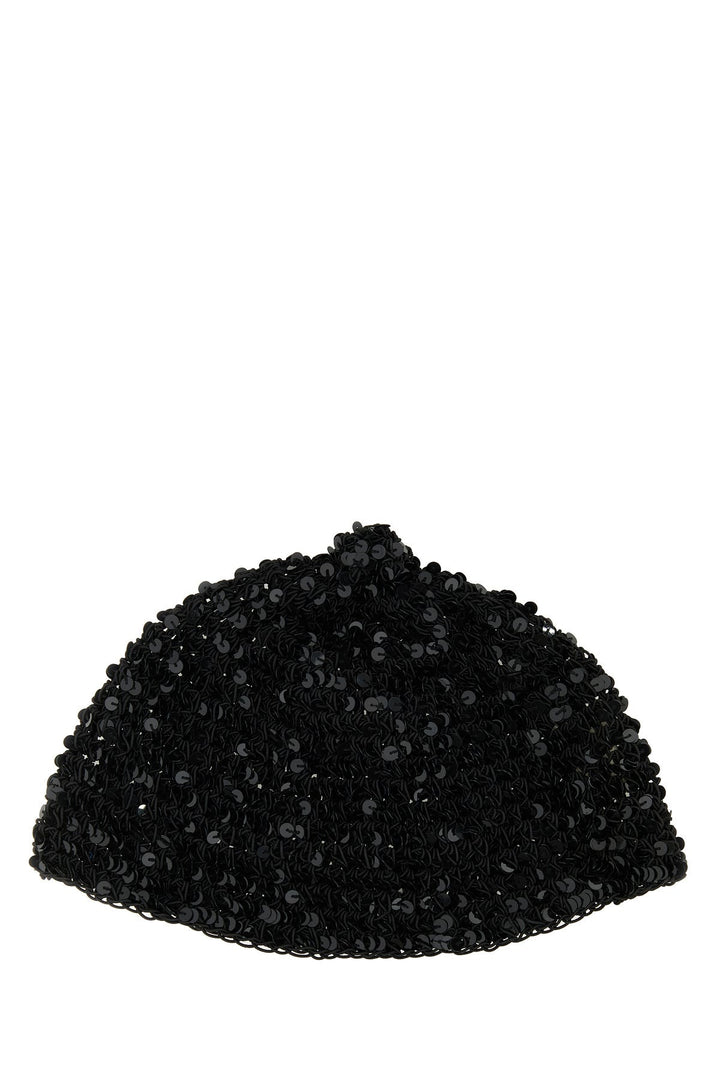 Embellished polyester cap