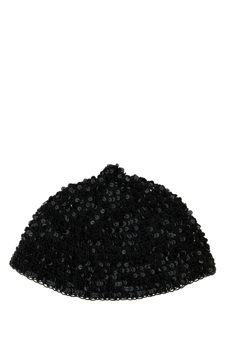 Embellished polyester cap