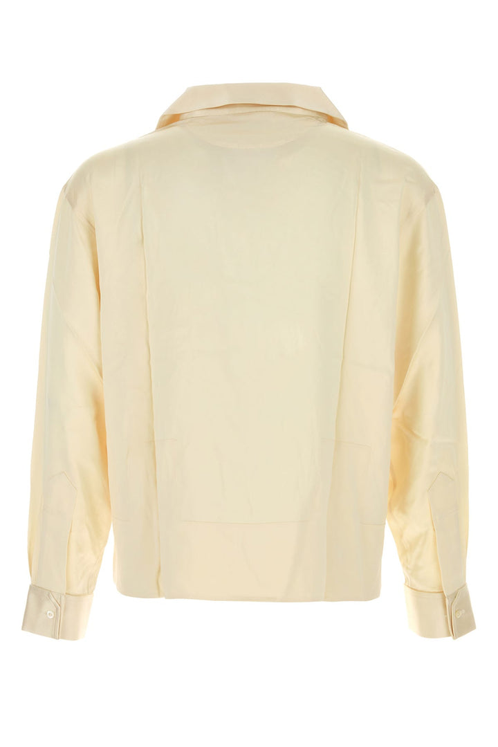 Cream satin Maze blouse