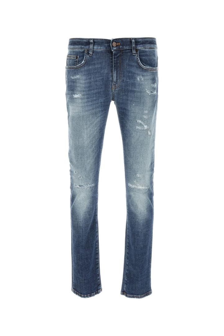 Stretch denim jeans