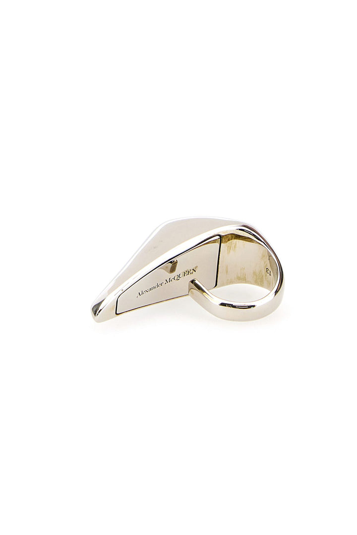 Silver metal Thorn ring