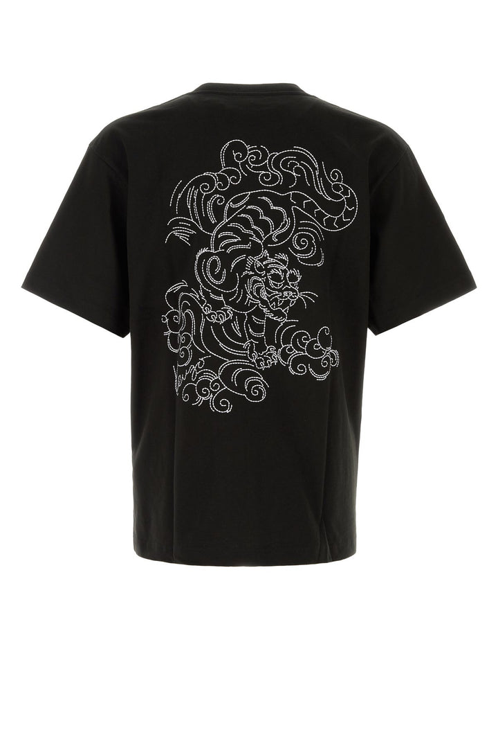 Black cotton oversize t-shirt