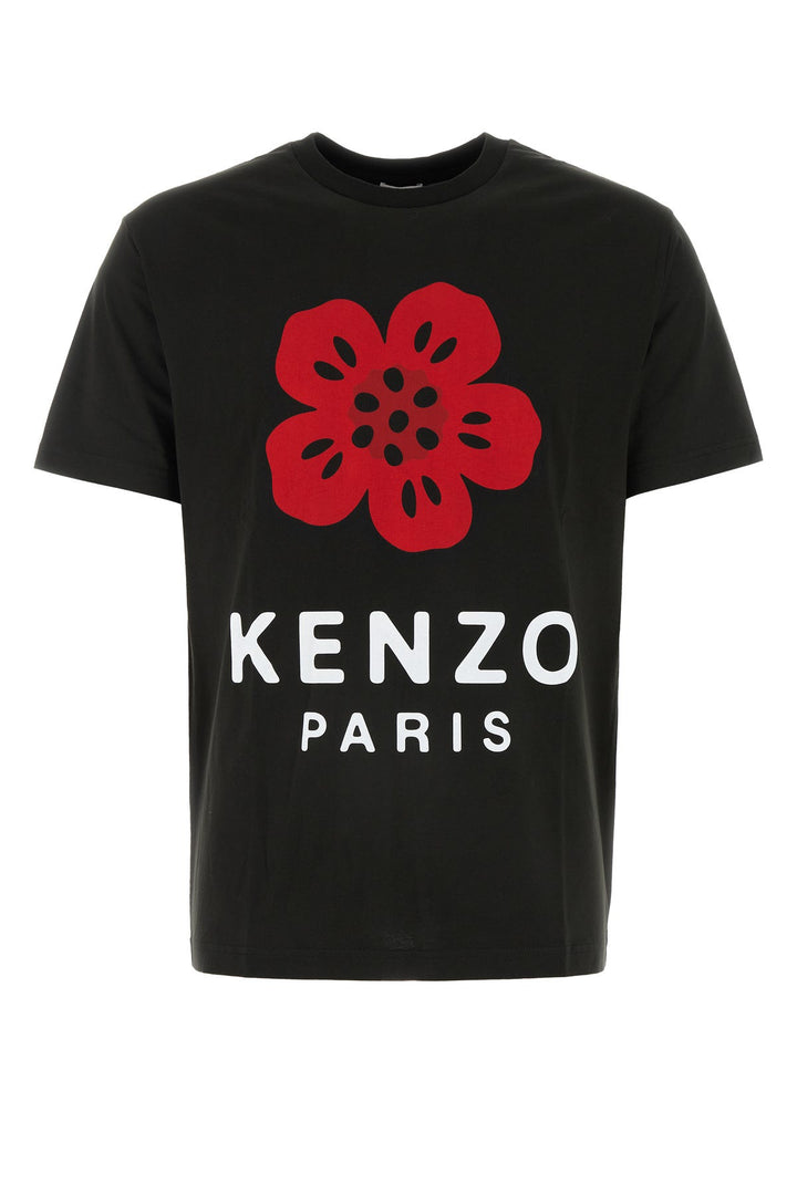 Black cotton t-shirt