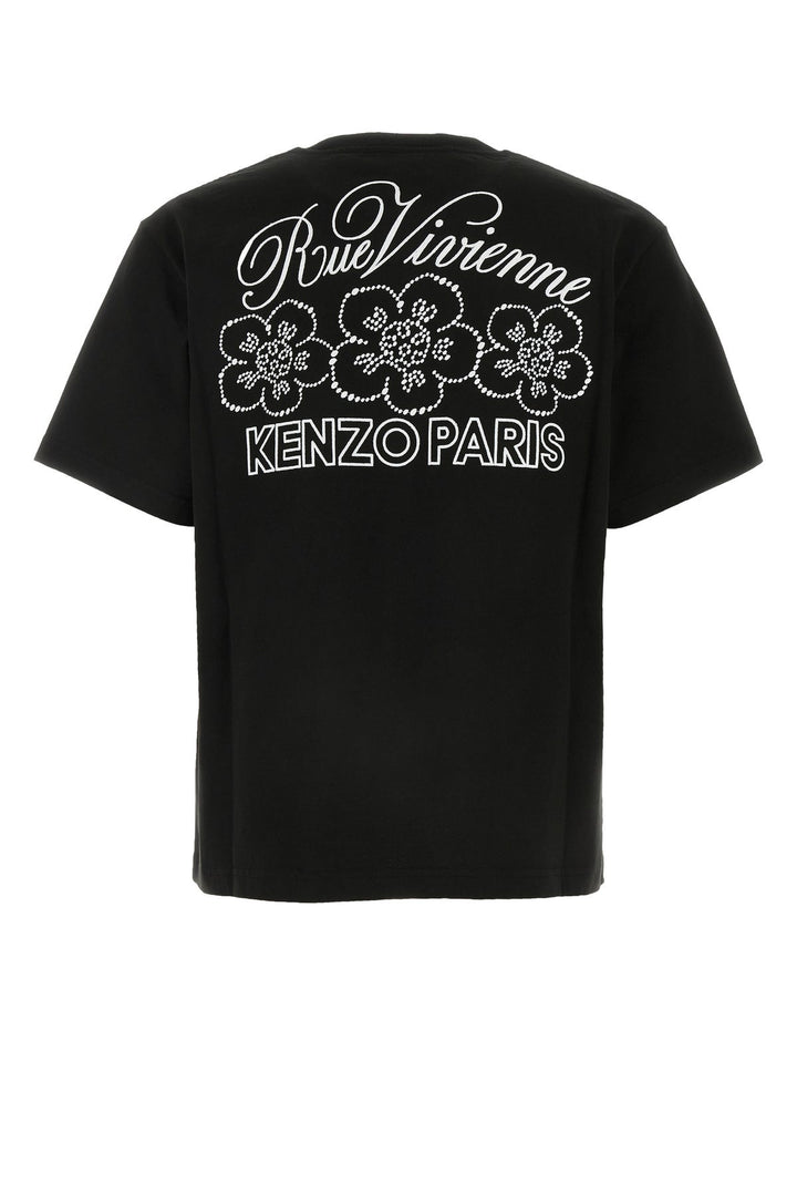 Black cotton oversize t-shirt