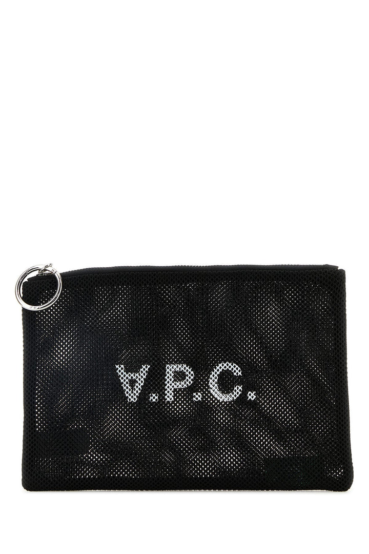 Black mesh Tokyo pouch